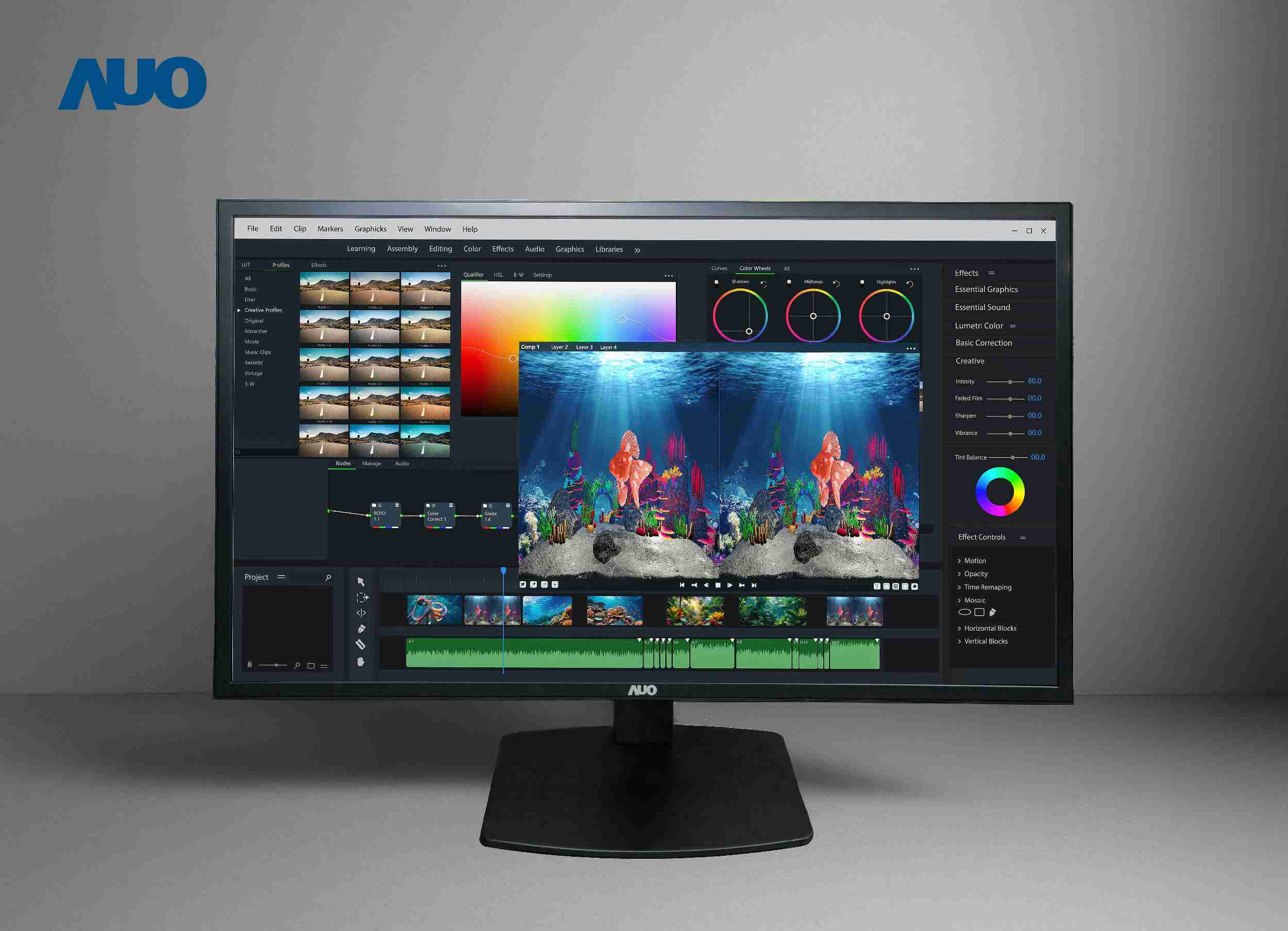 口袋牛店开发32吋2D/3D专业桌上型显示器，，，，拥有8K4K超高分辨率，，，并以低串扰算法优化3D显示效果，，，，搭载自动眼球追踪功能，，，，能实时调整3D图像，，进行实时2D与3D无缝共存窗口，，，提供图像设计工作者突破二维接口的崭新工作氛围与效率